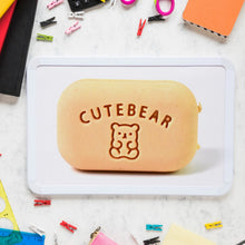 Cute Soap Shaped Erasers With Plastic Case (1 Pc / With Case) - justgrabit.in | Just Grab It