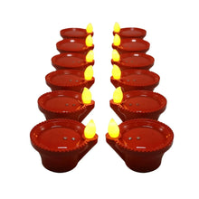 Water Sensor Diyas for Diwali Decoration, Diwali (12 Pcs Set) - justgrabit.in | Just Grab It