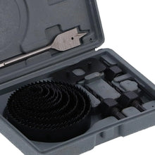 Drill Hole Cutter, Carbon Steel High Accuracy Incisive Hole Saw for Cutting PCV for Cutting Plastic for Cutting Wood Hole Saw Kit (18 Pcs Set) - Justgrabit Inc.