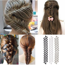 Fishbone Bun Maker widely used by women’s for making their hair looks like a fish tail and all and it used in many kinds of places like household, parlours etc., Hair accessories - Justgrabit Inc.