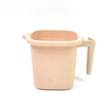 Plastic Square Bath Water Mug (1 Pc / 1000 ML / Mix Color) - justgrabit.in | Just Grab It