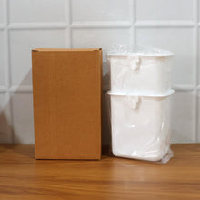 Wall Mounted Bathroom Storage Organizer Cup Set (2 Pc Set) - justgrabit.in | Just Grab It