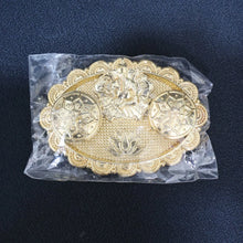 Ganesh Embossed Roli–Chawal Kumkum Chopra - (1 Pc) - justgrabit.in | Just Grab It