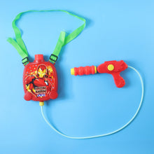Kids Backpack Style Water Gun with Tank and Pipe Set, Pichkari (1 Set)