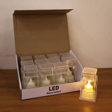 Set of 12 LED Storm Lantern Decorative Lights - justgrabit.in | Just Grab It
