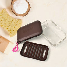 Bathroom & Travel Plastic Soap Box with Lid ,Sabudani (1 Pc) - justgrabit.in | Just Grab It