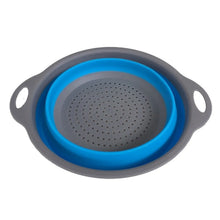 Round Sili Strain used in all kinds of household and official kitchen purposes as a Foldable utensil. - Justgrabit Inc.