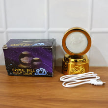 Radhe Krishna Crystal Ball Night Light – 1 Pc - justgrabit.in | Just Grab It