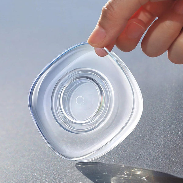 Multi Purpose Square Gel Pads for Holding Mobile & Spiral Cable Protector (1 Pc) - justgrabit.in | Just Grab It