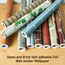 DIY 3D Self Adhesive Wallpaper Decal for Home Office Living Room Hall Kitchen - justgrabit.in | Just Grab It