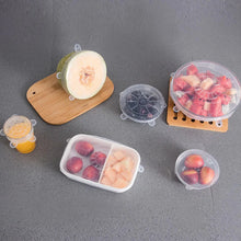 Silicone Stretch Lids, Microwave & Freezer Safe Food Covers (6 Pcs Set /95 Gm ) - Justgrabit Inc.
