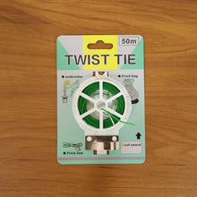 Reusable Green Twist Tie Roll (50 Meter Length) - justgrabit.in | Just Grab It