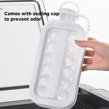 Ice Cube Trays 2 in 1 Portable Ice Ball Maker, 17 Round Ice Cube Mold (1 Pc) - justgrabit.in | Just Grab It