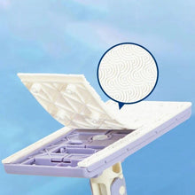 Automatic Cloth Changing Mini Mop with Push Pull Cloth Changing Handle (1 Pc) - justgrabit.in | Just Grab It