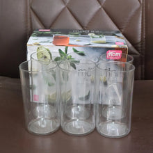 Supermom Plastic Martini Clear Glass Set (6 Pc) - Justgrabit Inc.