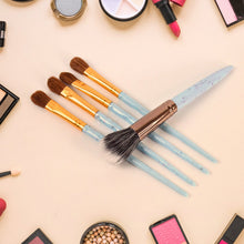 5pc Makeup Brush tools kit (5 Pcs Set / Mix Color) - justgrabit.in | Just Grab It