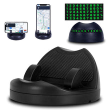 2 in 1 Car Anti - Slip Mat, Phone Holder Non Slip Sticky Phone Mount Holder (1 Set) - justgrabit.in | Just Grab It