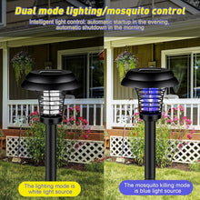 Medium Garden Solar Powered LED Mosquito Trap / Bug Zapper (1 Pc) - justgrabit.in | Just Grab It