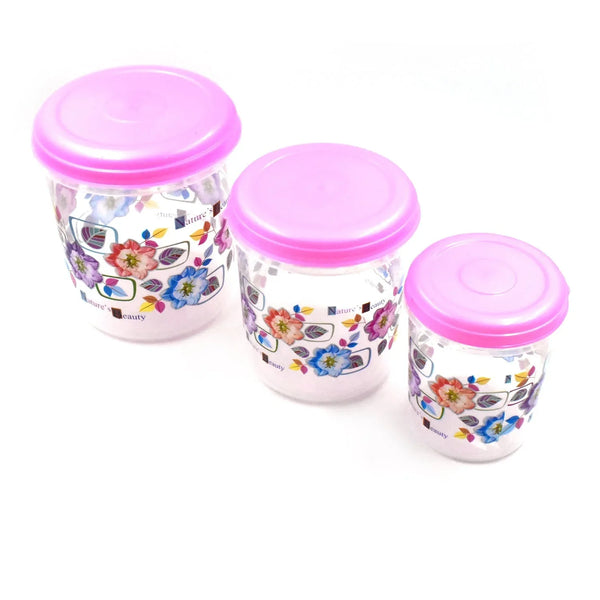3 Pc Storage Container used in all kinds of places including household and offices for storing stuffs and items etc. - Justgrabit Inc.