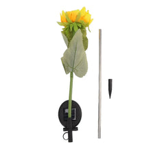 Sunflower Solar LED Lights, Warm White Garden Light (1 Pc) - Justgrabit Inc.