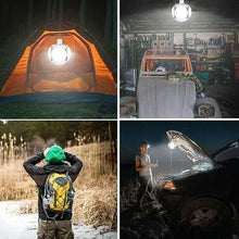 Solar Multi - Functional Emergency LED Light – USB Rechargeable, 5 Modes, Foldable, SOS & IP65 Waterproof - Justgrabit Inc.