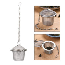Stainless Steel Spice Tea Filter Herbs Locking Infuser Mesh Ball - Justgrabit Inc.