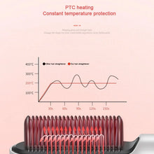 Hqt - 909B Hair Straightener Used While Massaging Hair Scalps And Head., Hair accessories - Justgrabit Inc.