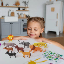 Animal Kingdom Plastic Toy Set for Kids (14 PC) - Justgrabit Inc.