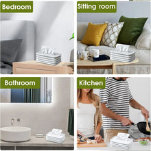 Simple Silicone Tissue Holder – Cube/Cylinder Tissue Box for Bathroom, Office, Car & Bedroom - Justgrabit Inc.