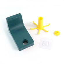360 Degree Rotating Self Adhesive Plastic Wall Hook Hanger; Multifunctional Hanger with 6 Heavy Duty Claw Hooks - justgrabit.in | Just Grab It