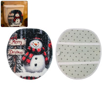 3 in 1 Christmas - Themed Bathroom Mat - (1 Set) - justgrabit.in | Just Grab It