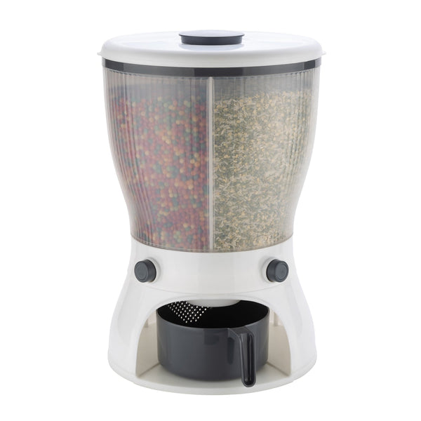 4 - in - 1 10L Rice & Grain Storage Dispenser - justgrabit.in | Just Grab It