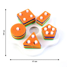 Geometric Stacking Sorter Puzzle Toy - justgrabit.in | Just Grab It