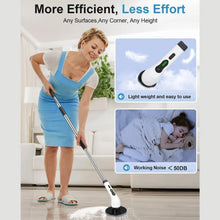 9 - in - 1 Electric Spin Scrubber - (1 Set) - justgrabit.in | Just Grab It
