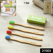 Bamboo Toothbrush Set for Adults (Pack of 4) - justgrabit.in | Just Grab It