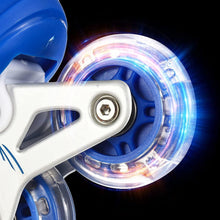 Inline Skates With Led Flashing Light Wheel With Adjustable Length Skate Premium High Quality Skates Pair (Roller Skate , Skating) - justgrabit.in | Just Grab It