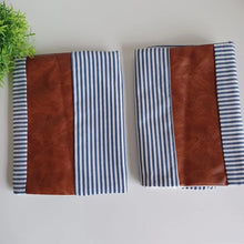Pillow Covers, leather & cotton Cushion Covers (20 × 20 Inch / 1 Pair / 2 Pc) - justgrabit.in | Just Grab It