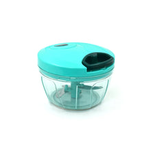 Handy Mini Plastic Vegetable Chopper Cutter, Onion Chopper Vegetables for Kitchen Accessories with 3 Blades - Justgrabit Inc.