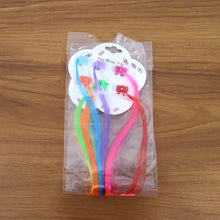 Kids Hair Extensions with Hair Clips (6 Pc Mix Color) - justgrabit.in | Just Grab It