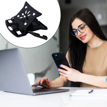 Adjustable Laptop Stand Patented Riser. With Portable Mobile Stand - Justgrabit Inc.