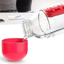 Water Bottle with Built - in 7 - Day Pill Organizer Approx 900ml (1 Pc) - justgrabit.in | Just Grab It