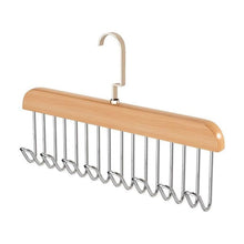 Space Saving 8 Hooks Wooden Hangers (1 Pc) - justgrabit.in | Just Grab It