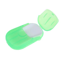 Travel Paper Soap Sheet with Mini Box (20 Sheets in a Pack Approx / Mix Color) - justgrabit.in | Just Grab It