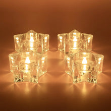 Set of 12 LED Crystal - Effect Flameless Smokeless Candles - Justgrabit Inc.