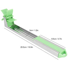 Stainless Steel Washable Watermelon Cutter – Windmill Slicer & Peeler - Justgrabit Inc.