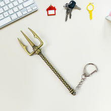 Aquaman Metal Keychain - Durable Stainless Steel Design (1 Pc) - justgrabit.in | Just Grab It