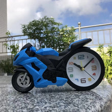 Retro Motorcycle Alarm Clock – Novelty Bike Engine Style Desk Clock - Justgrabit Inc.