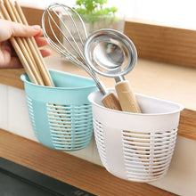 Hanging Plastic Storage Basket, Adhesive Wall Mounted Organizer Box Make Up Holder Shelf Bathroom Wall Basket Punch Free Drain Basket for Kitchen Bathroom, Wall Type Storage Basket (1 Pc) - Justgrabit Inc.