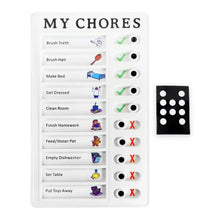 Portable My Chores Home Note Board Management Planning Memo Boards Reminding Time. (Size : - 20x12Cm) - Justgrabit Inc.
