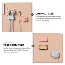 Pig Plug Wire Organizer Cable Holder Clips with Self - Adhesive Pad (4 Pcs Set) - justgrabit.in | Just Grab It